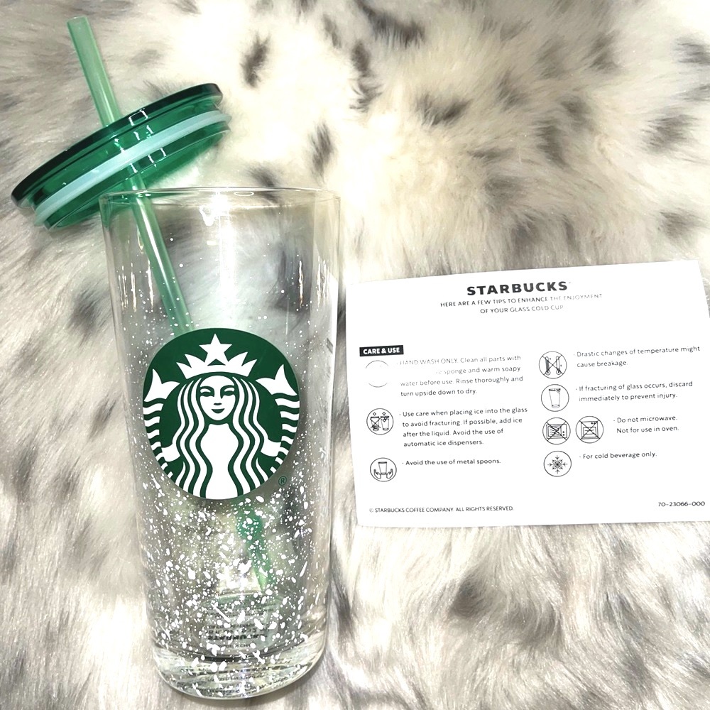 💚☃️Rare Starbucks holiday snow/silver tumbler set - Picture 5 of 5